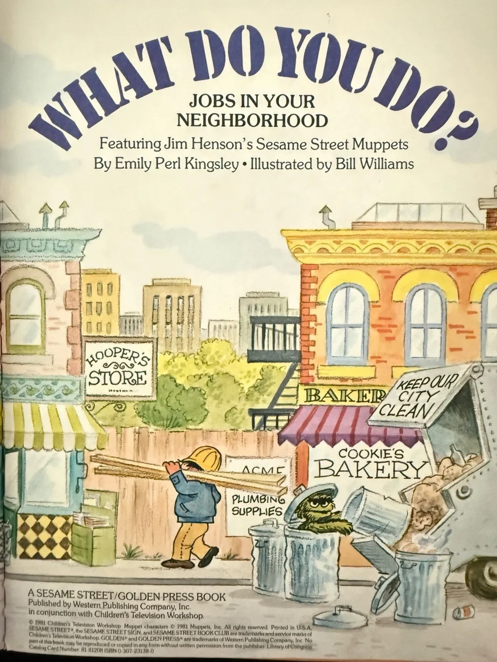 Sesame Street four illustrated